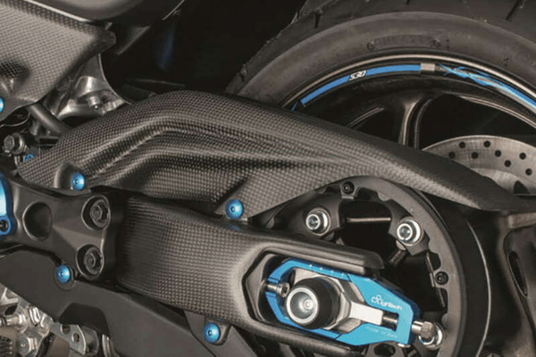 Pièces Quad & Motos - Equipement véhicule - Carter de courroie LIGHTECH carbone mat
