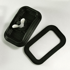 Pièces agricoles - Pièce Alimentation - COQUE 1 VIDANGE RECT PREBAC