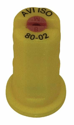 Pièces agricoles - Pièce Pulvérisateur - Buse à injection d'air AVI 80° 02 jaune céramique Albuz
