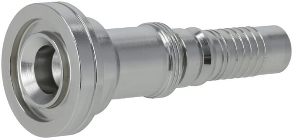 Pièces agricoles - Hydraulique - Raccord à sertir 4SH-DN16 avec bride ø41,3 mm