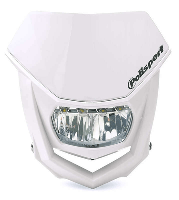 Pièces Quad & Motos - Plastiques - Plaque phare POLISPORT Halo LED blanc