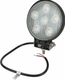 Phare de travail LED rond 27W 1850lm 10/30V faisceau large 6 LED gopart