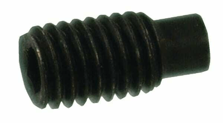 Pièces agricoles - Fasteners - Vis sans tête six pans creux bout pointeau téton M10x25 noir
