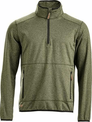 Vêtements et protections - Vêtement  - Sweat polaire 1/2 zip homme, olive 3XL