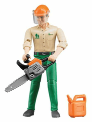 Loisirs - Jouets - Ouvrier forestier+accessoires