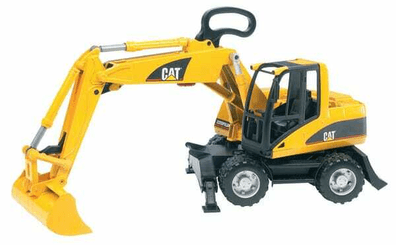 Loisirs - Jouets - Caterpillar Pelleteuse sur pneus