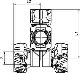 Pièces agricoles - Pièce divers - 4 voies, bloc, lourd
