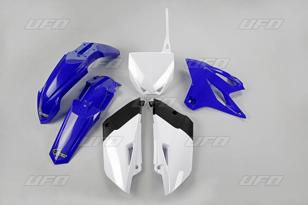 Pièces Quad & Motos - Plastiques - Kit plastique UFO couleur origine bleu/blanc Yamaha YZ85