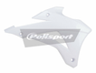 Ouïes de radiateur POLISPORT blanc Kawasaki KX85/KX100