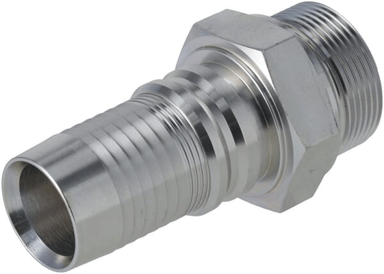 Pièces agricoles - Hydraulique - Raccord à sertir 4SH-DN40-1,1/2" BSP
