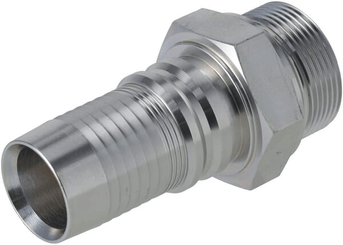 Pièces agricoles - Hydraulique - Raccord à sertir 4SH-DN40-1,1/2" BSP