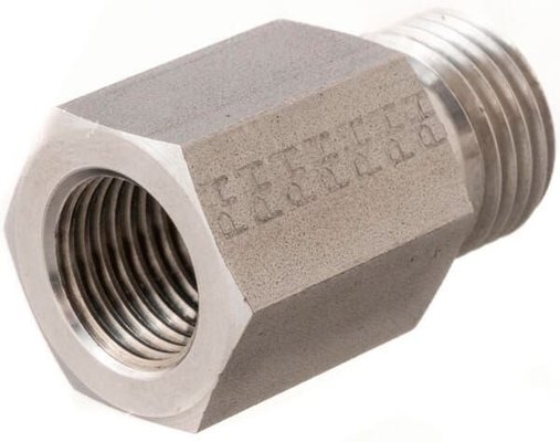 Pièces agricoles - Hydraulique - Raccord à filetage femelle 8S x 1/4" BSP SS