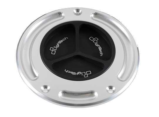 Pièces Quad & Motos - Pièces communes - Bouchon de réservoir LIGHTECH noir/argent à vis Ducati DIAVEL