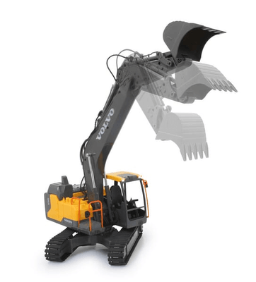 Loisirs - Jouets - Excavateur Volvo EC160E 2,4 GHz
