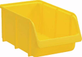 Boîte de rangement 205x335x155mm, capacité 7l, polypropylène jaune, Linbin no.4 de Hünersdorff