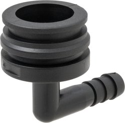 Pièces agricoles - Pièce Pulvérisateur - Raccord à fourche, femelle 90° AF3, embout de tuyau 10 mm