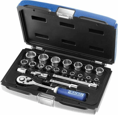 Outils - Outils divers - Compo. douilles 3/8" - 22 pcs