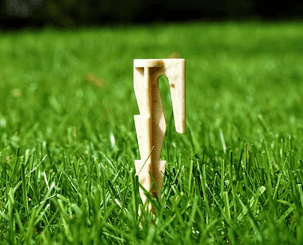 Pièces agricoles - Jardin et forêt pièce adaptable - Piquet de fixation bio x 100pcs