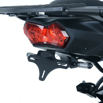 Pièces Quad & Motos - Equipement véhicule - Support de plaque R&G RACING noir Kawasaki Versys 1000