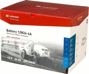 Pièces agricoles - Eclairage - Batterie 12V 24Ah 220A Kramp