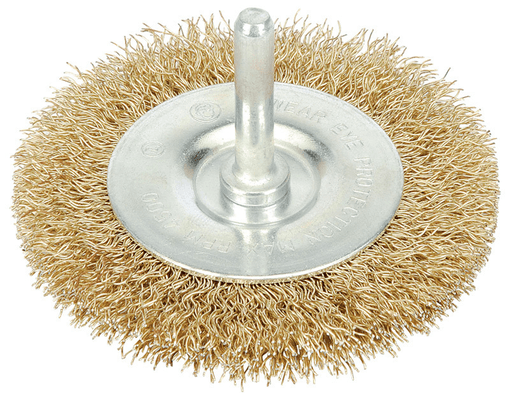 Pièces Quad & Motos - Outillage - Brosse métallique à tige DRAPER Ø75mm