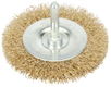 Brosse métallique à tige DRAPER Ø75mm