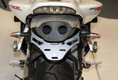 Support de plaque R&G RACING noir Honda CBR600RR/1000RR Fireblade