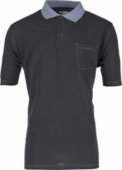 Vêtements et protections - Vêtement  - Polo noir/gris XS