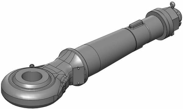 Pièces agricoles - Tracteur pièce adaptable - Oeillet d'attelage Cat. 4 diamètre 51mm conique 80/60