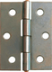 Charnière d'angle inox 50x16