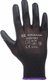 Gants de travail 1.001 6/XS, emballage de 3, noir, Protect by Kramp