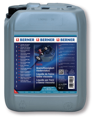 Chimie - Chimie divers - Liquide de freins faible viscosité 5 litres (par 1)