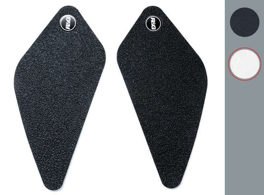 Pièces Quad & Motos - Equipement véhicule - Kit grip de réservoir R&G RACING translucide 2 pièces Kawasaki H2/H2R