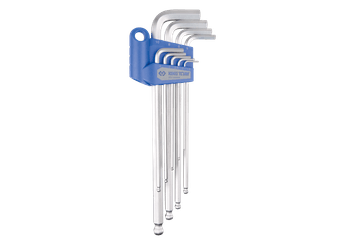 Outils - Outils divers - Jeu de 9 clés mâles extra longues "Ball Point"