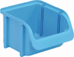 Boîte de rangement 100x115x75mm, capacité 0,46l, polypropylène bleu, Linbin no.1 de Hünersdorff