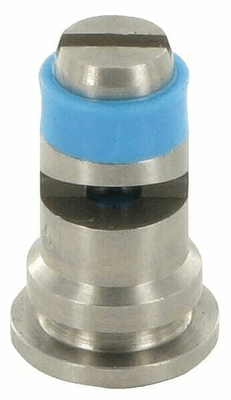 Pièces agricoles - Pièce Pulvérisateur - Buse à jet mirroir TF 110° 03 bleu acier inoxydable TeeJet
