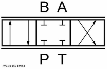 Pièces agricoles - Hydraulique - Tiroir 40 L/M 157-B-9752