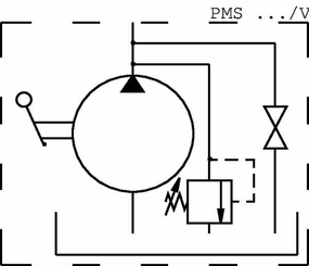 Pièces agricoles - Hydraulique - Pompe à main 45cc avec limiteur de pression