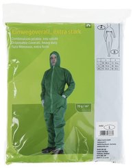 Vêtements et protections - Equipement - Combinaison jetable XL, verte, 70 gr