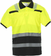 Polo Thorne manches courtes Trendy haute visibilité jaune/noir taille S