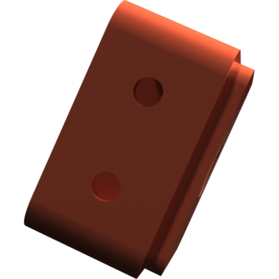 Pièces agricoles - Pièce divers - couvercle soudé peint