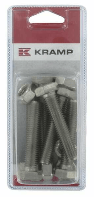 Pièces agricoles - Fasteners - Écrou et boulon inox M12 x 60mm (6)