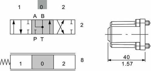 Pièces agricoles - Hydraulique - Distributeur monobloc