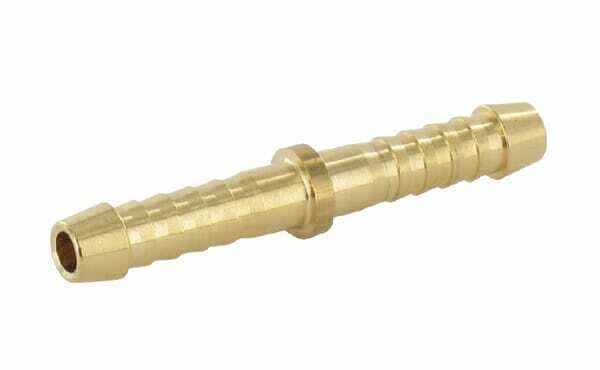 Pièces agricoles - Pièce pneumatique - Embout de tuyau double 6mm