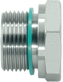 Pièces agricoles - Hydraulique - Douille réductrice M/F 1/2" BSPx1/4" BSP WD SS