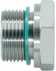Pièces agricoles - Hydraulique - Douille réductrice M/F 1/2" BSPx1/4" BSP WD SS