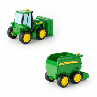 Loisirs - Jouets - Tracteur Johnny et moissonneuse-batteuse Corey