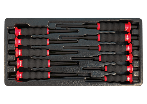 Outils - Outils divers - Thermoformé de 11 chasse-goupilles - chasse-clous gainés