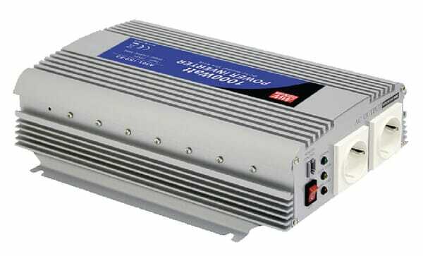 Pièces agricoles - Electricité - Transformateur de tension 12 V / 230 V, 1 000 W