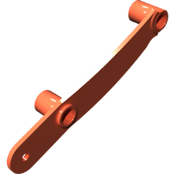 Pièces agricoles - Pièce divers - milieu du guidon -peint-